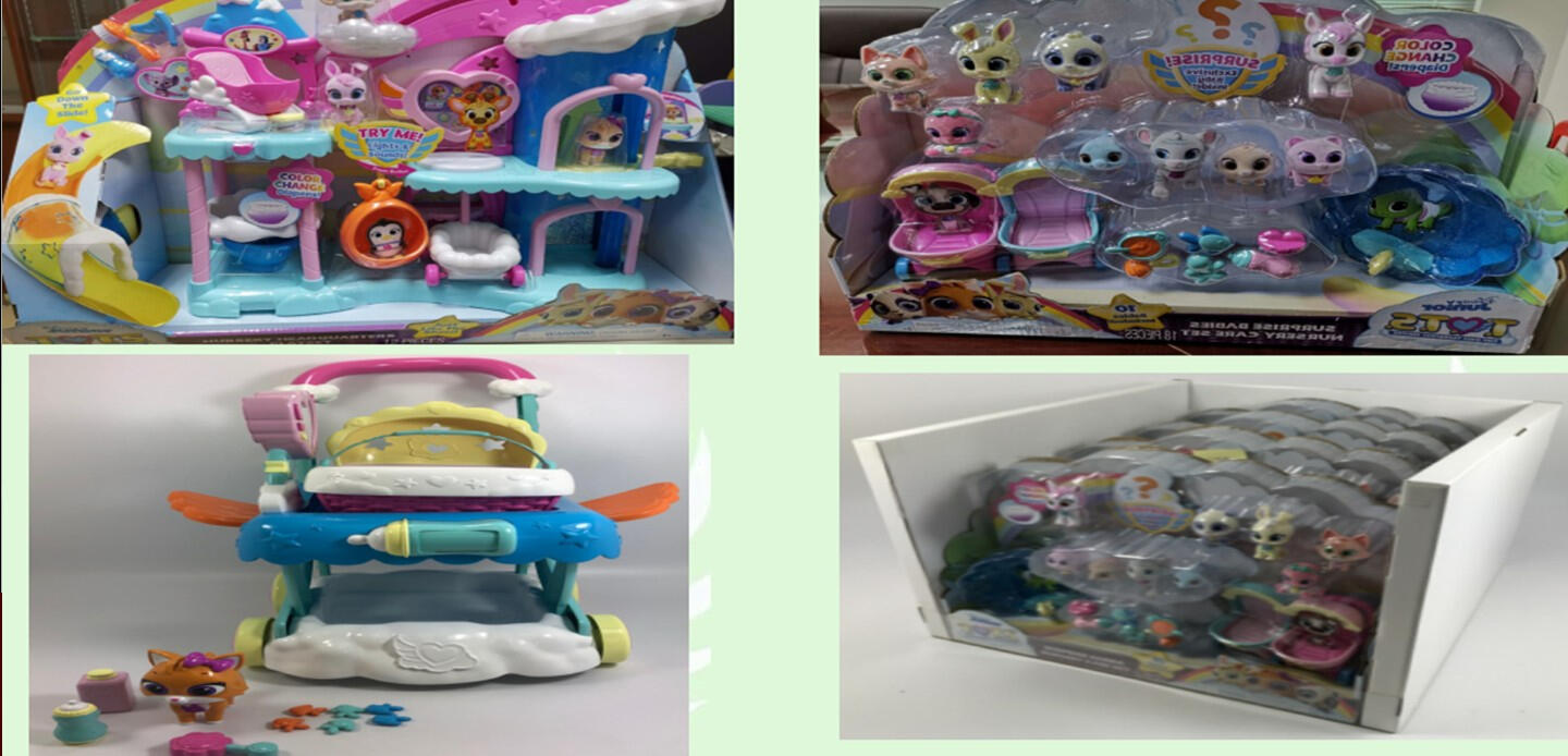 Mini playsets & collectible scenes previously manufactured by Fortune Toys