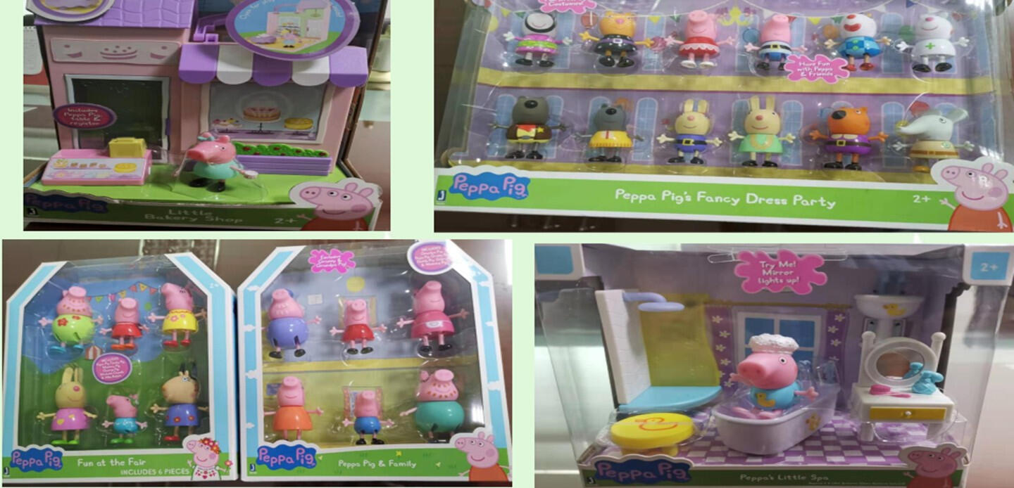 Family character playsets previously manufactured by Fortune Toys