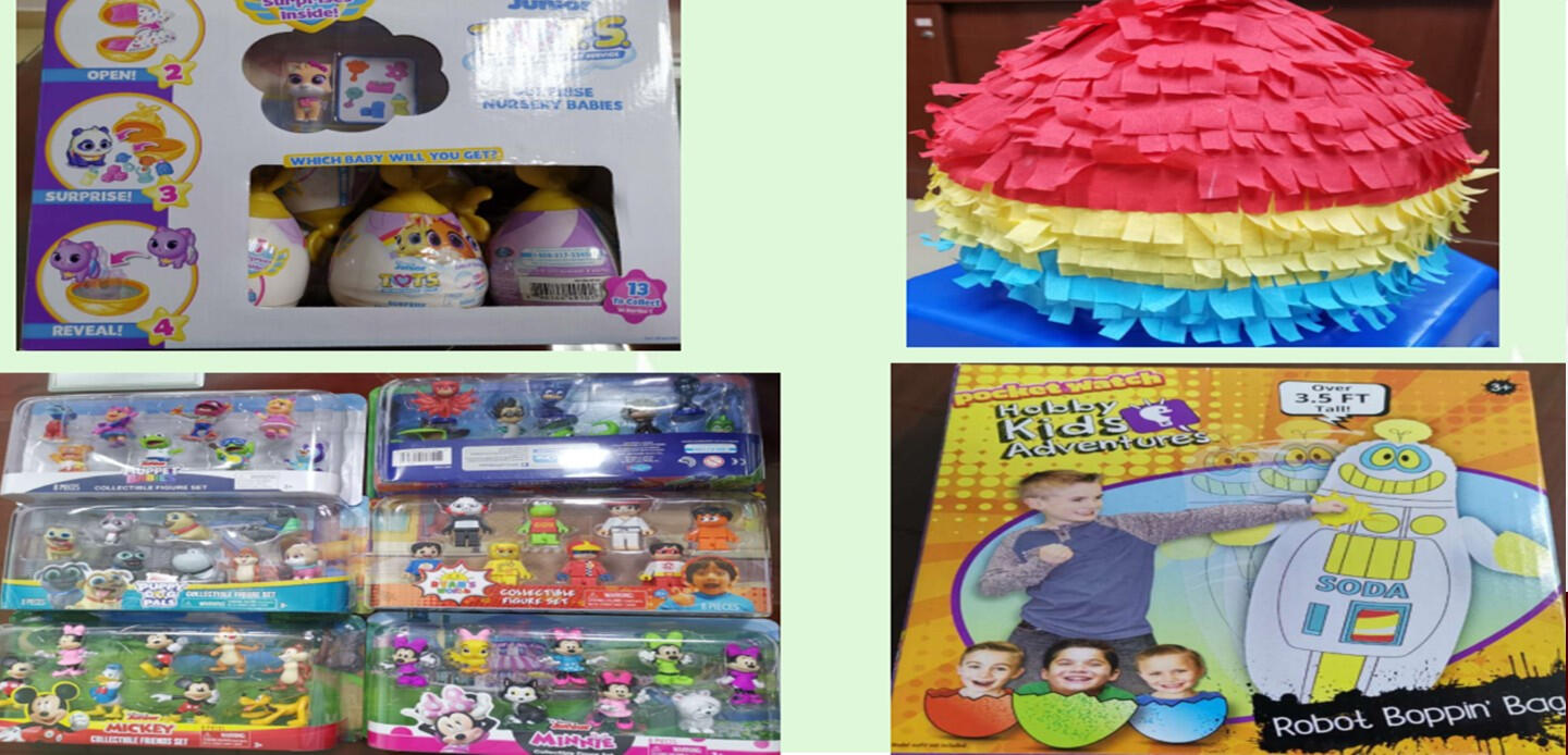 Collectible toys & activity products previously manufactured by Fortune Toys